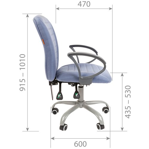 Компьютерное кресло CHAIRMAN 9801 ERGO #4